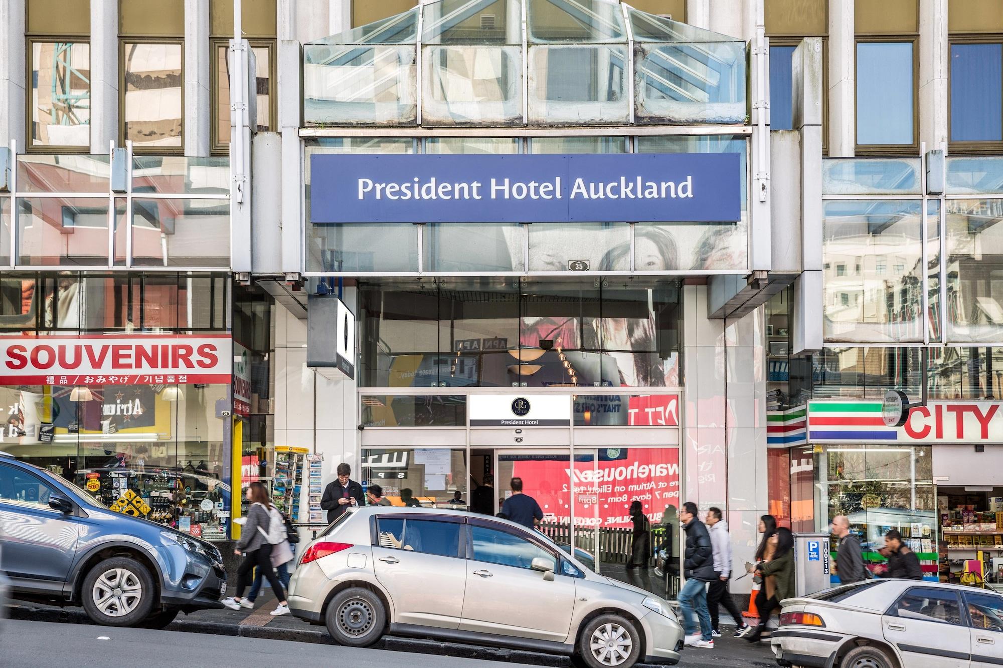 President Hotel Auckland Exteriér fotografie